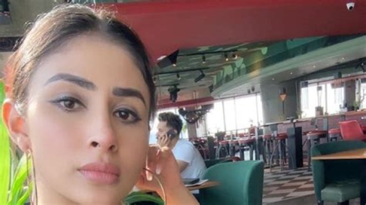 Mouni Roy in Bathing Suit Says "Hello Miami" — Celebwell