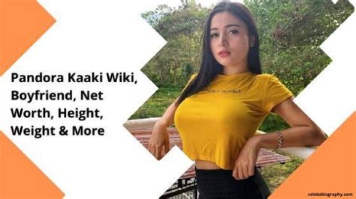 Pandora Kaaki Wiki, Boyfriend, Net Worth, Height, Weight & More