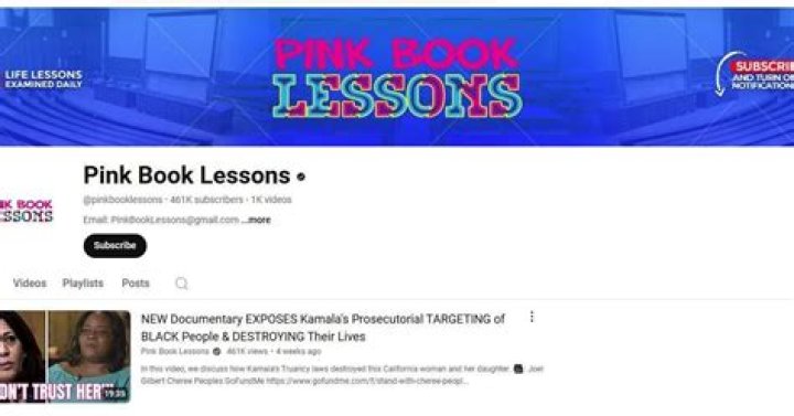 Pink Book Lessons video statistics